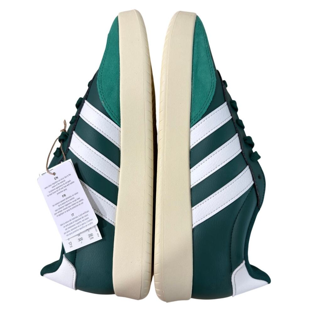 NWT Adidas Men's Barreda JR 1320 Green/White Suede/Leather Upper Size 12 - Picture 5 of 11